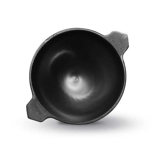 Kichera Cast Iron Breakfast Combo | Appam Pan & 10” Dosa Tawa with Long Handle + Free Tadka Pan