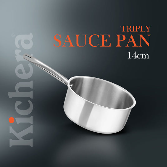 Kichera Triply Stainless Steel Saucepan Tube Handle