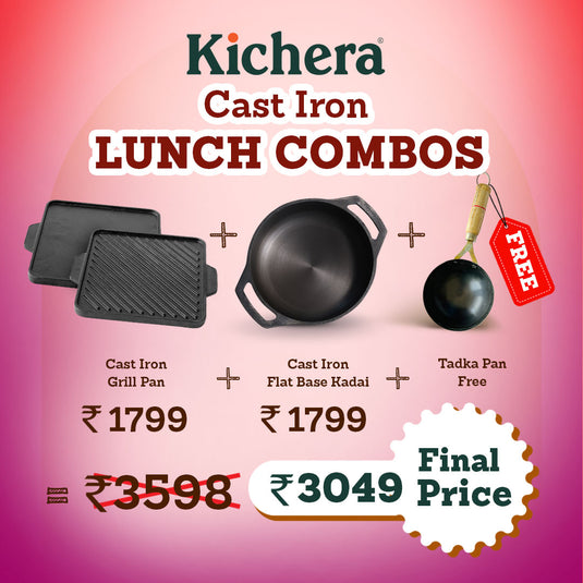 conbo grill pan and kadai