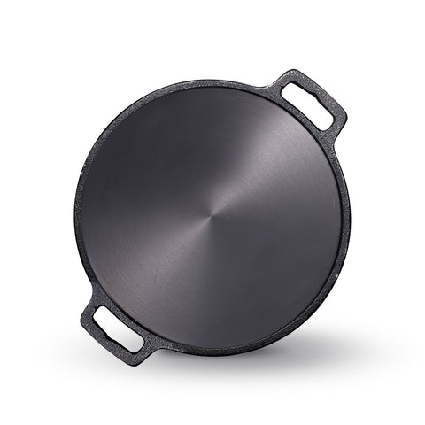 Kichera Pre-Seasoned Cast Iron Dosa Tawa – 12 Inch