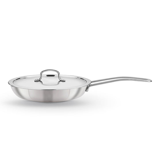 Kichera Triply Stainless Steel Fry Pan with Lid