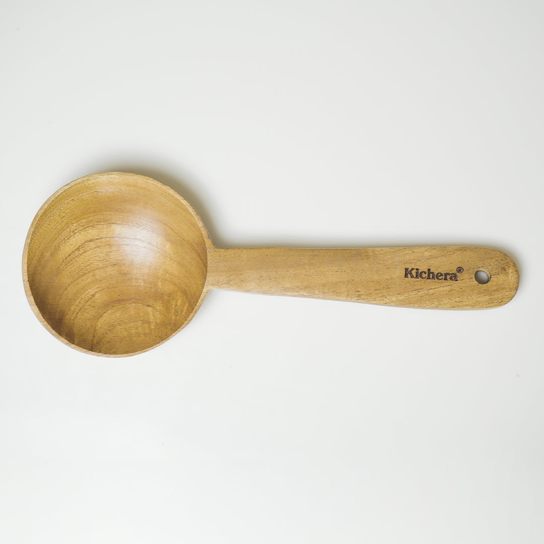 Kichera Natural Wooden Kitchen Utensil Set of 3