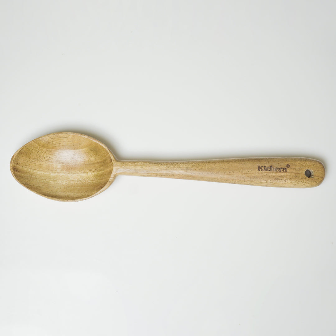 Kichera Natural Wooden Kitchen Utensil Set of 3