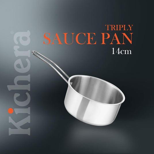 Kichera Triply Stainless Steel Saucepan without Lid