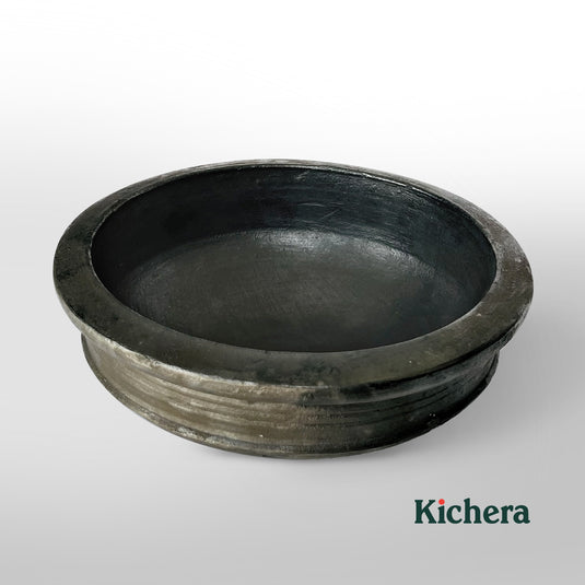 Kichera Pottery Earthen Kadai/Clay Pots for Cooking & Serving