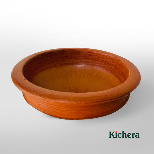 Kichera Pottery Earthen Kadai/Clay Pots for Cooking & Serving