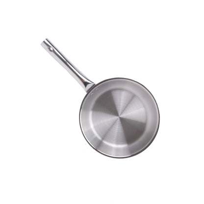 Onam Triply Combo – Triply Kadai (24cm with Lid), Triply Fry Pan (24cm) & Triply Sauce Pan (18cm with Lid) + Free Triply Thadka Pan